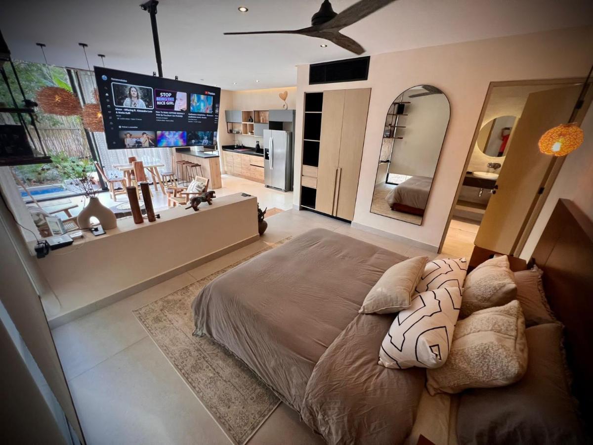 Vila Xunkari Eco Luxury Bungalow In Tulum Exteriér fotografie